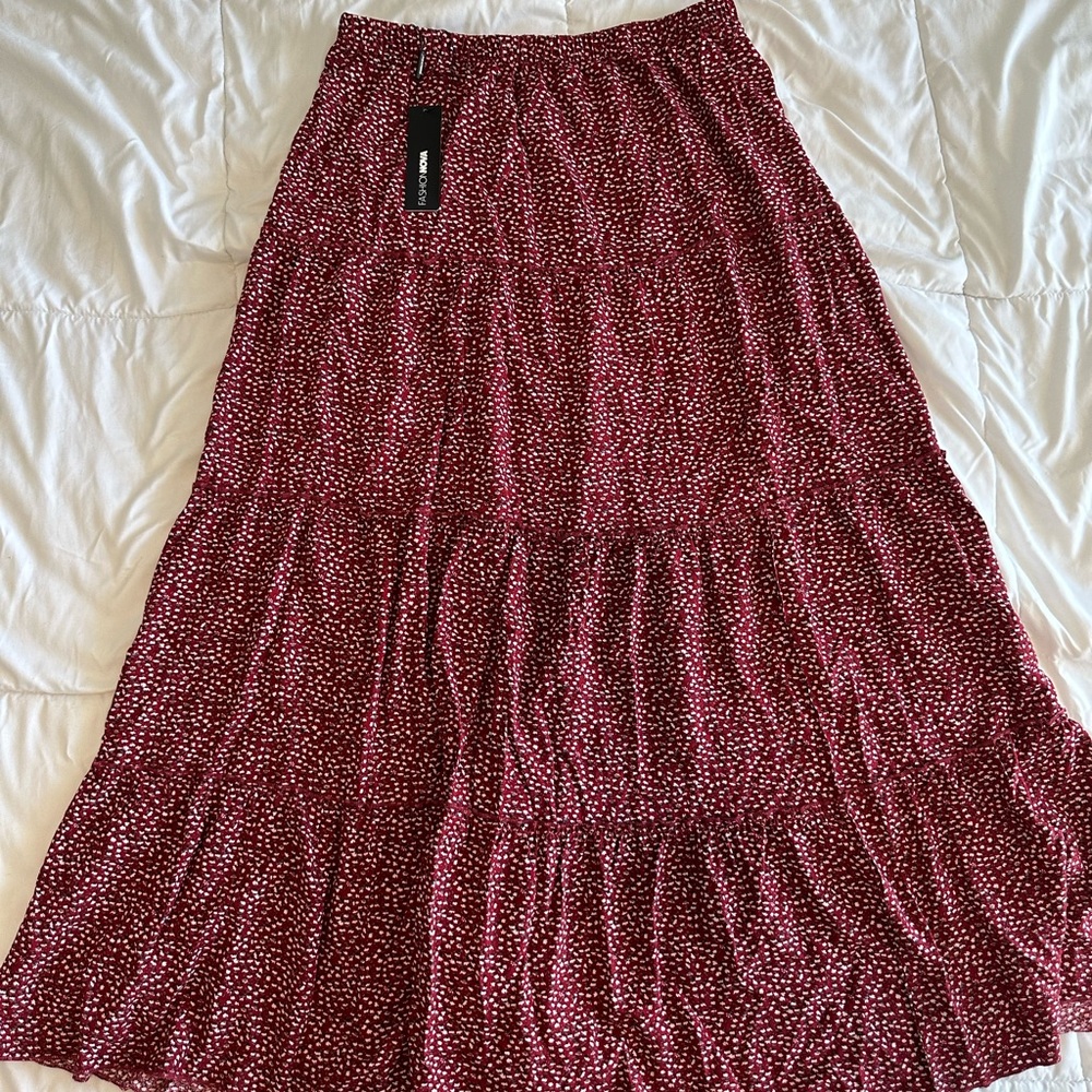 Fashion Nova Floral Maxi Skirt